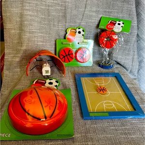 Set Of Basketball Accessories